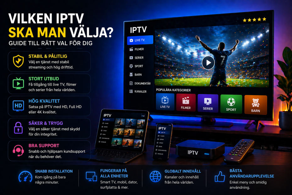 vilken iptv ska man välja