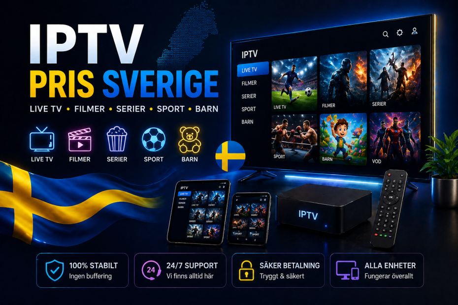 iptv pris sverige