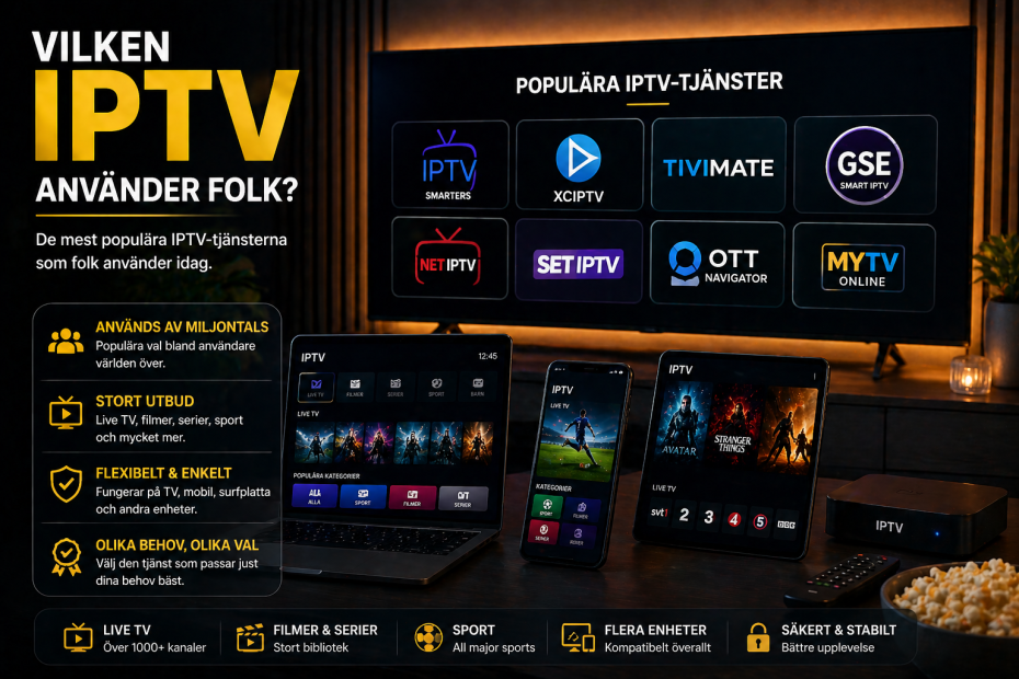 vilken iptv använder folk