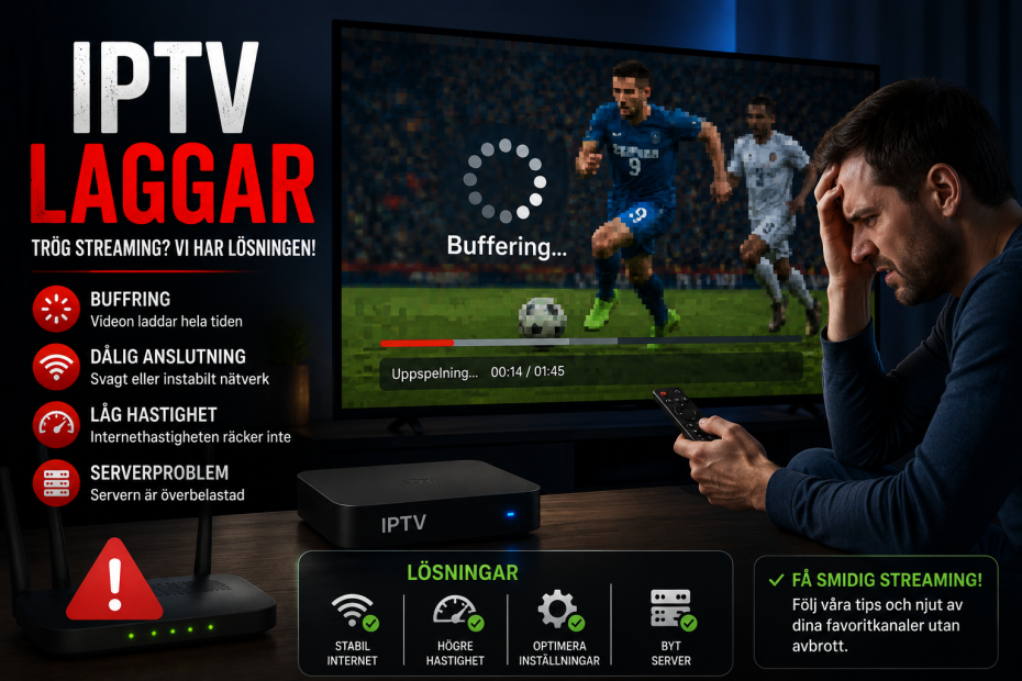 iptv laggar