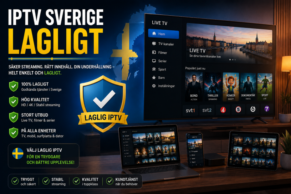 iptv sverige lagligt