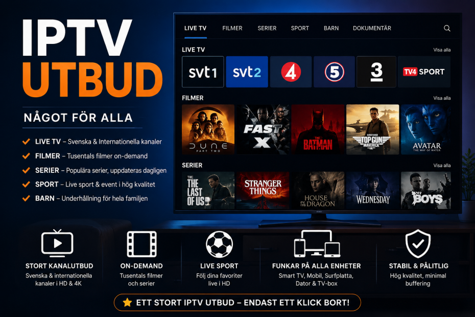 iptv utbud