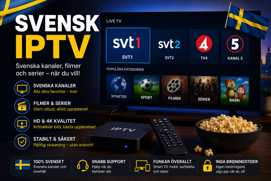svensk iptv