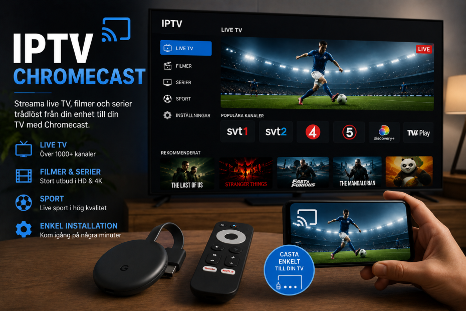 iptv chromecast
