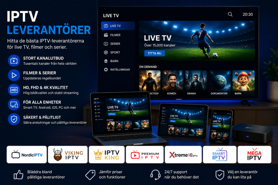 iptv leverantörer