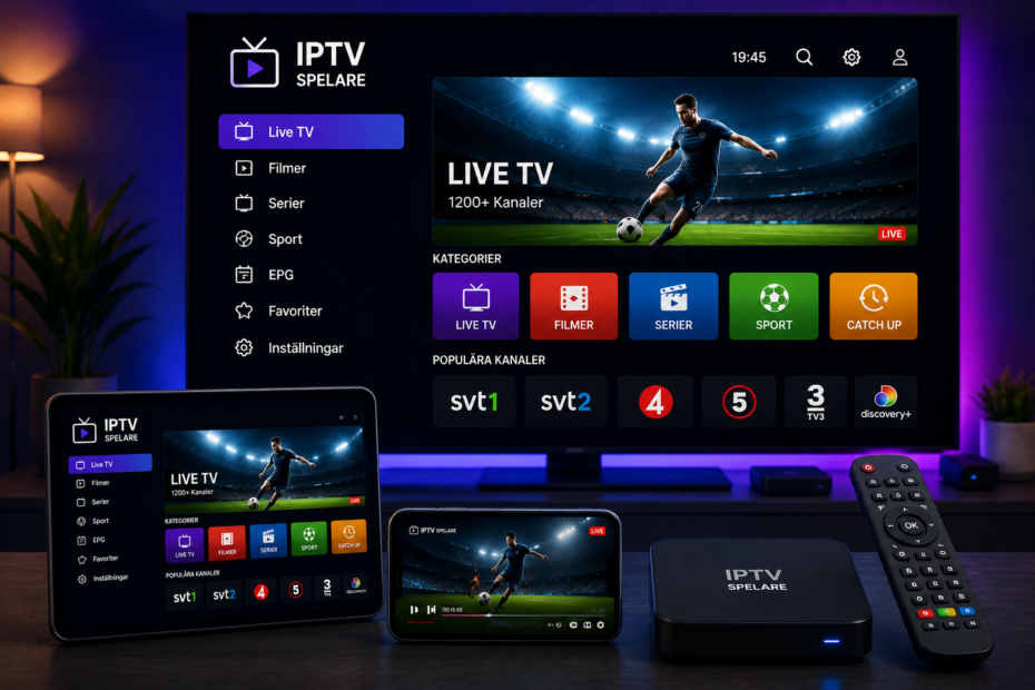 iptv spelare
