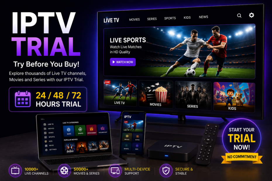 iptv trial