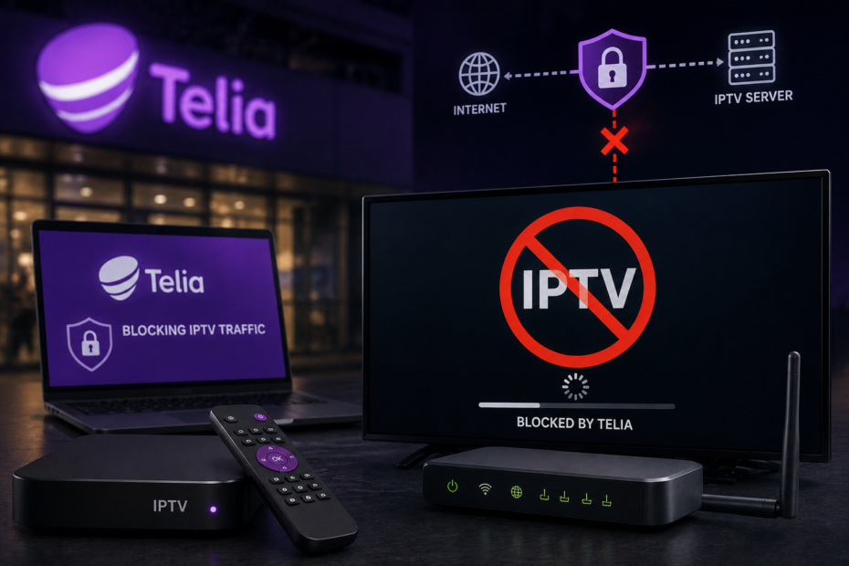 Telia Blockerar IPTV