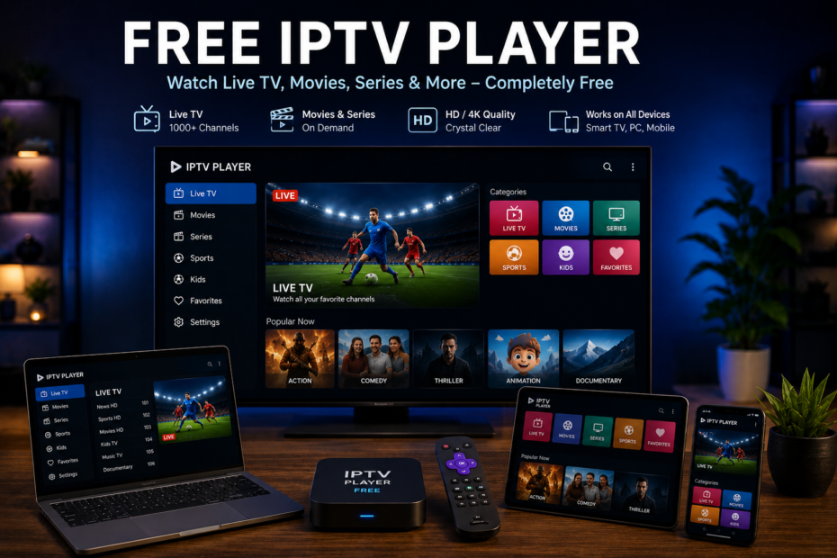 free iptv player