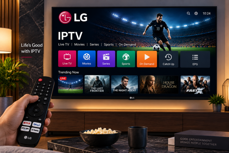 iptv app for lg