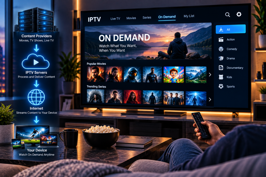 iptv on demand how it works