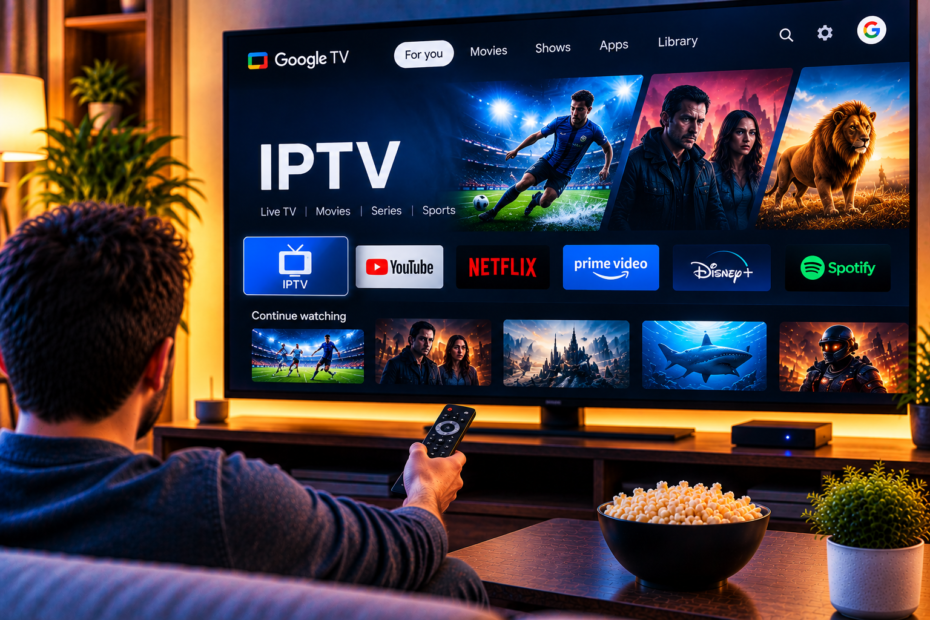 iptv google tv