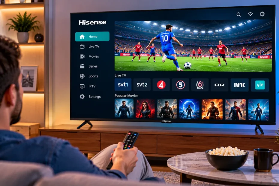 iptv hisense tv