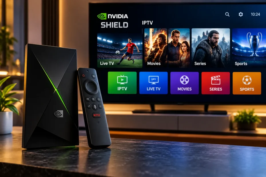 iptv nvidia shield
